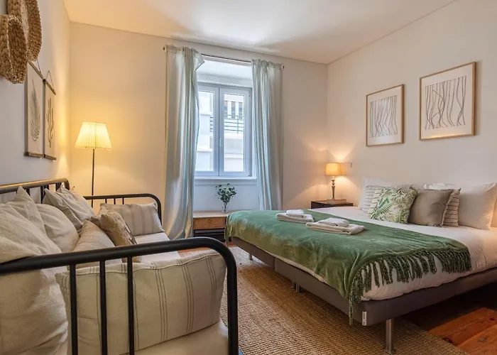 32 -lovely 2 Bedroom In Principe Real ליסבון